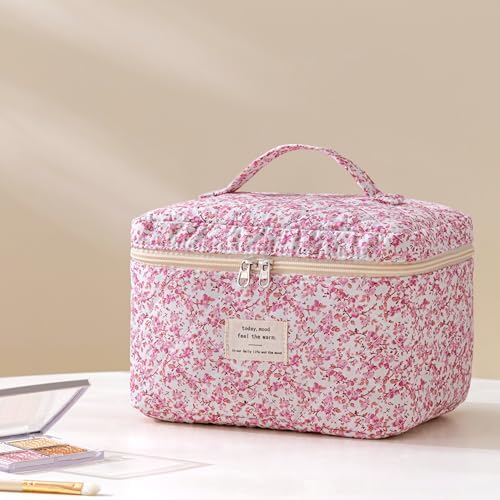 HBselect Quilted Makeup Bag