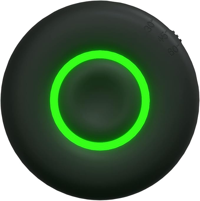 Rest Time Fitness Timer - Countdown Gym Timer and Stopwatch, Vibrating, Compact Design, Rechargeable Battery
