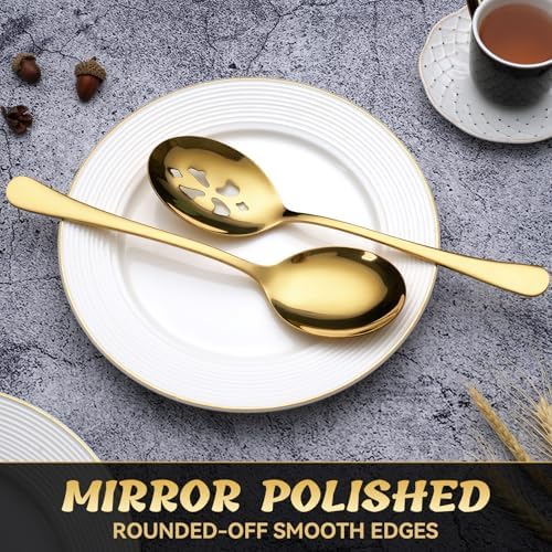 10-Inch 6 Piece Serving Spoon Set