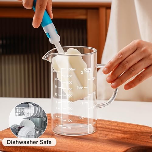 PARACITY 2 Cup Glass Measuring Cup, Liquid Measuring Cups