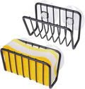 Toplife Sponge Holder for Kitchen Sink, Rust-Proof Suction Cup Sponge Caddy