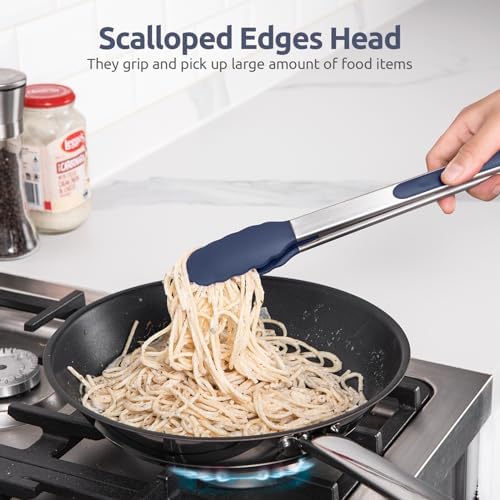 U-Taste Kitchen Tong for Cooking, 600ºF Heat-Resistant