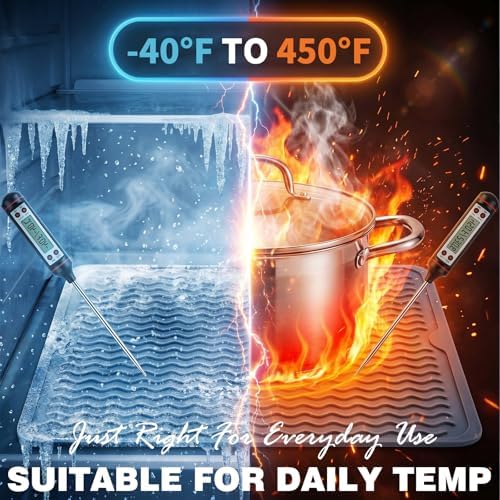 2 Pack Caketime Silicone Dish Drying Mat