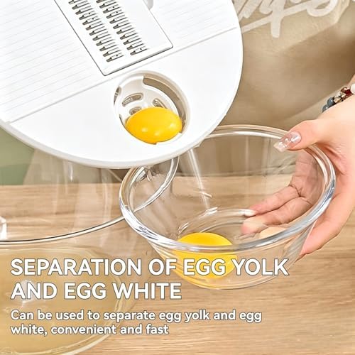 Ceruaxb Salad Spinner Chopper, 5.3 Qt Lettuce Dryer