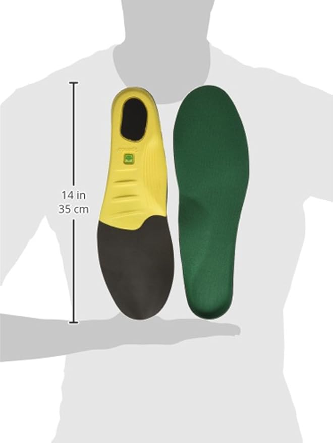 Spenco Polysorb Cross Trainer Athletic Cushioning Arch Support Shoe Insoles Men's 14-15.5