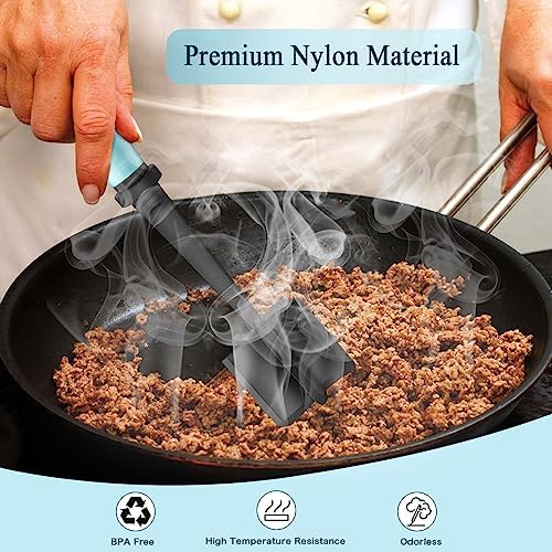 2 Pack Meat Chopper Ground Beef Masher Tool