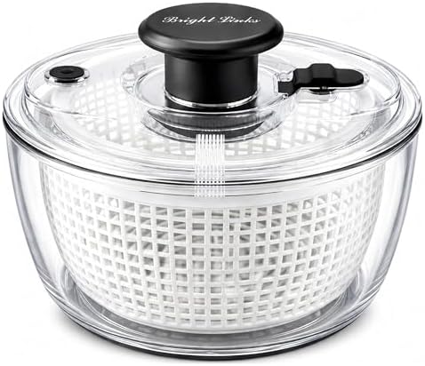 Good Grips Salad Spinner 6.3 Qt – Large Lettuce Spinner & Salad Cleaner