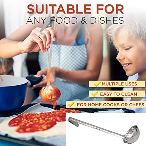 Fit Meal Prep Stainless Steel Soup Ladle