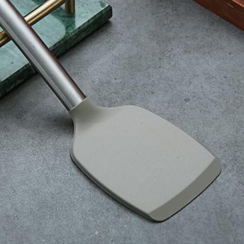 Berglander Spatulas, Non-stick Silicone Solid Turner, Barbecue Spatulas Turner