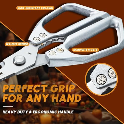 Huusk Kitchen Scissors and Vegetable Peelers Set, Gifts