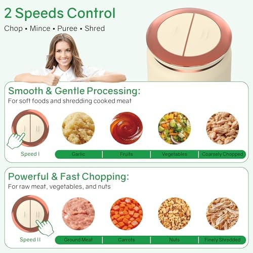Glass Baby Food Maker，Mini Baby Food Blender and Puree Processor 20oz