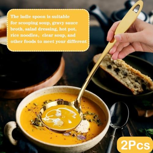 Soup Ladle, 304 Stainless Steel