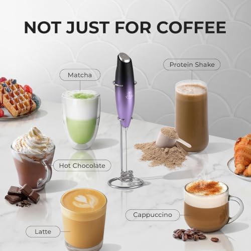 Zulay Kitchen Powerful Milk Frother Wand