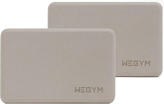 Yoga blocks with Anti-Slip, Comfortable Grip, Sturdy Sides for Secure Workouts at Home, for Yoga, and Pilate Training