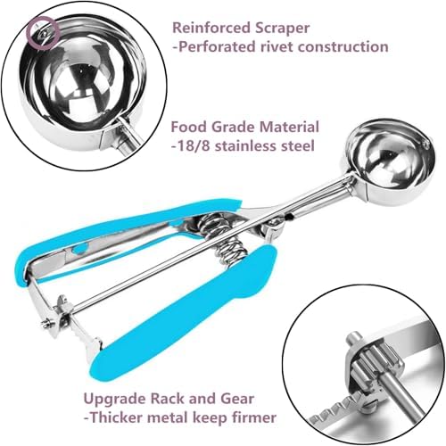 #50 Cookie Scoop, 1.5 Tbsp/ 23ml/ 0.7 oz Cookie Scoops