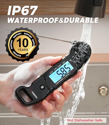 Atogou Professional Meat Thermometer Digital, <1 Sec Instant Read