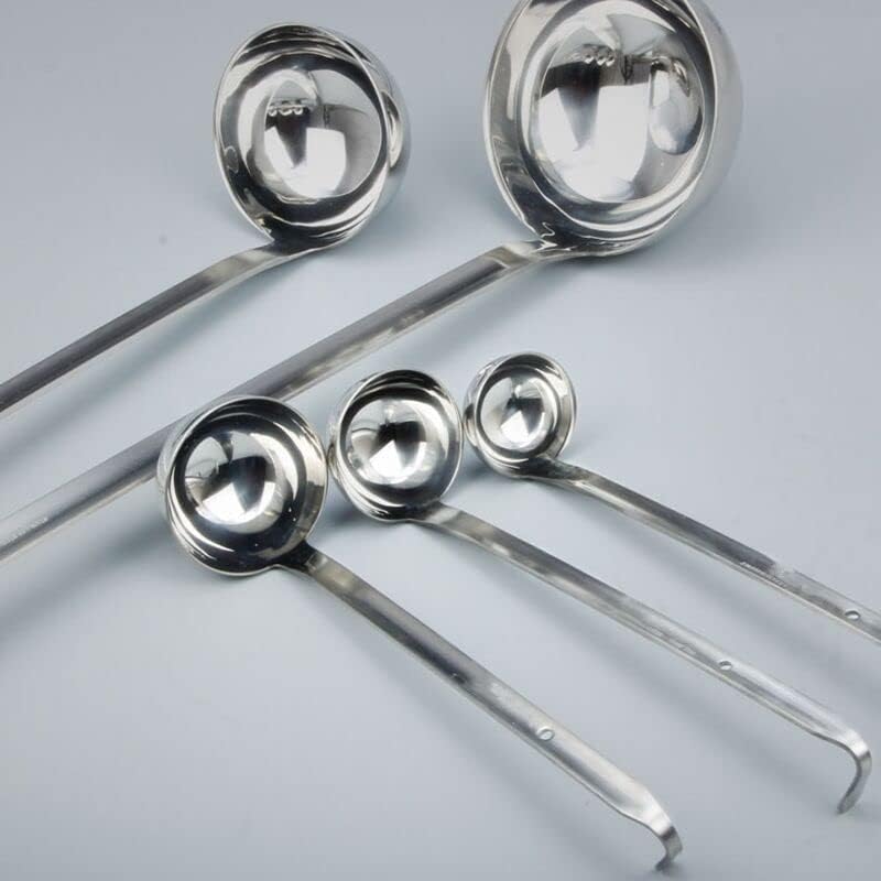 Stainless Steel Soup Ladle Set Long Handled Spoons
