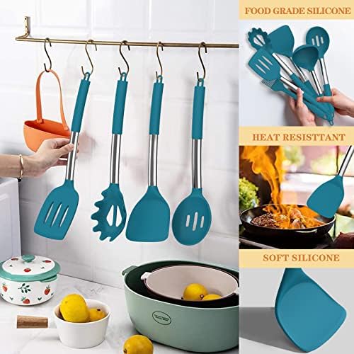 Silicone Kitchen Utensils Set, Umite Chef 43 pcs Cooking Utensils