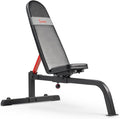 Sunny Health & Fitness Multifunctional Strength Training Home Gym – Complete Workout Equipment with Training Attachments, Optional Squat Stand, Power Rack Cage, Adjustable Incline Bench