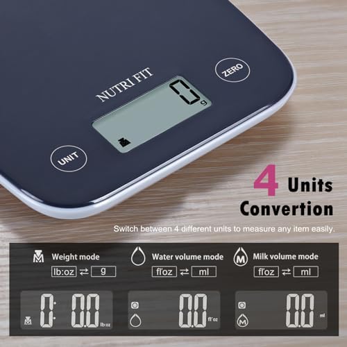 NUTRI FIT Digital Food Scale 11lb Kitchen Scales