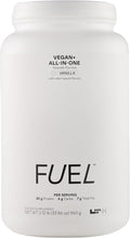 LTH Fuel Vegan & All-in-One - Trusted by Life Time Fitness Members - 30g Protein - Plant-Based Protein Meal Replacement - Vitamins, Minerals, Digestive Enzymes & Probiotics - Vanilla, 20 Servings