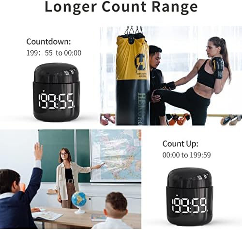 Kitchen Timer, 360 Rotate, Countup/Countdown