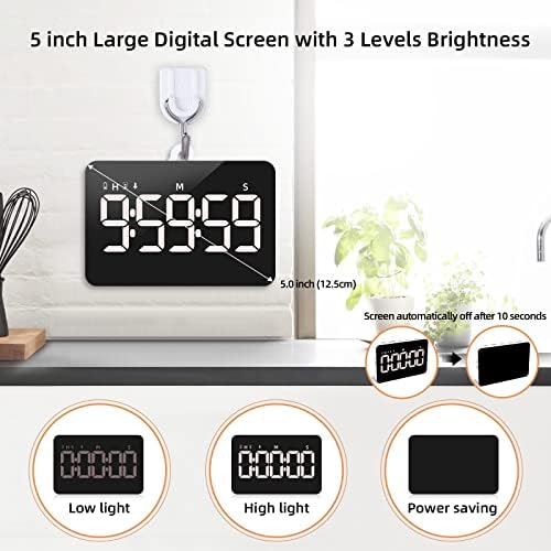 Rechargeable Digital Kitchen Timer