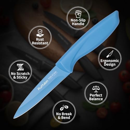 Fruit and Vegetable Knives Set, Sharp Stainless Steel