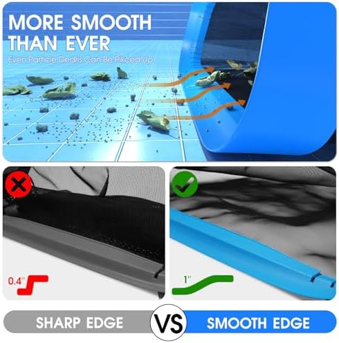 TidyMister Upgraded Full Double Layer Pool Net Rake, 17.5''