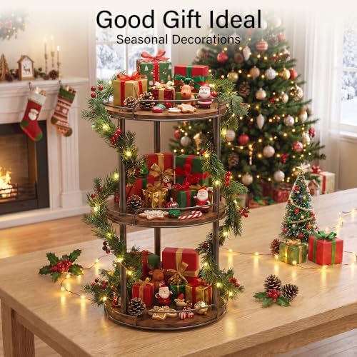 3-Tier Lazy Susan Spice Rack