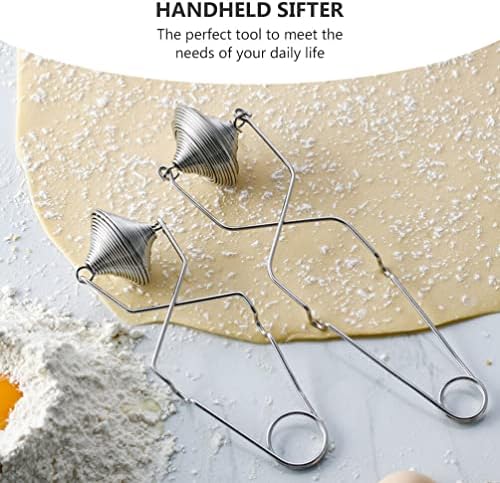 Cabilock Stainless Steel Flour Sieve Handheld Sifter