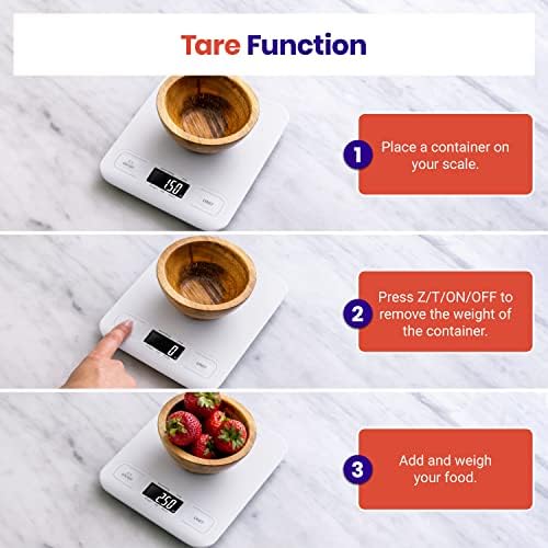 Etekcity Food Kitchen Scale, Digital Grams and Ounces