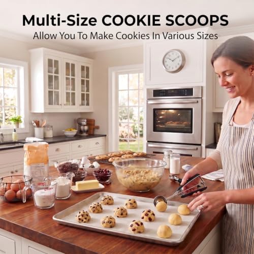 Cookie Scoop 2 Tablespoon, #40/2 Tbsp Cookie Scoops