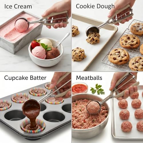 #24 Cookie Scoop, 2.5Tbsp/42ml/1.4 oz Cookie Scoops