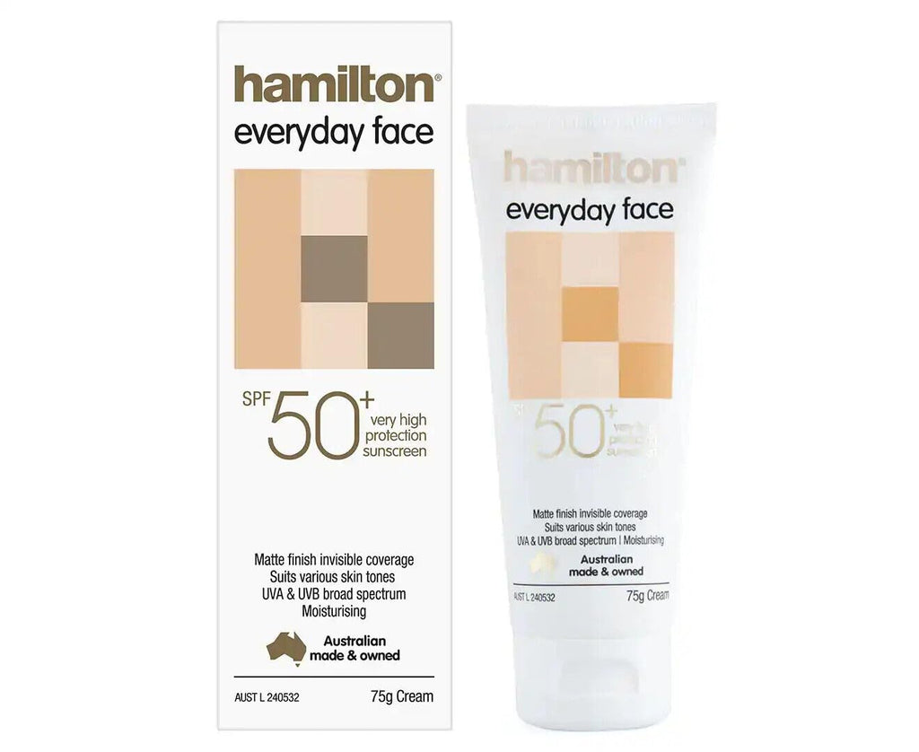 Hamilton Everyday Face SPF50+ Cream - 75g