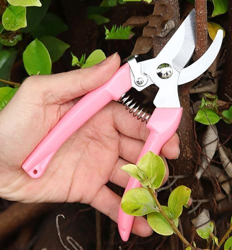 2pcs Garden Flower Shears Pruning Shears 6.9 inches Scissors Lightweight Plant