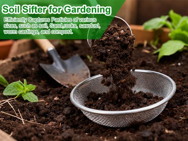 Soil Rock Sifter for Gardening