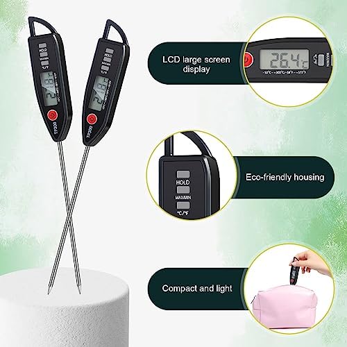 Copkim 6 Set Digital Food Thermometer Long Probe Instant