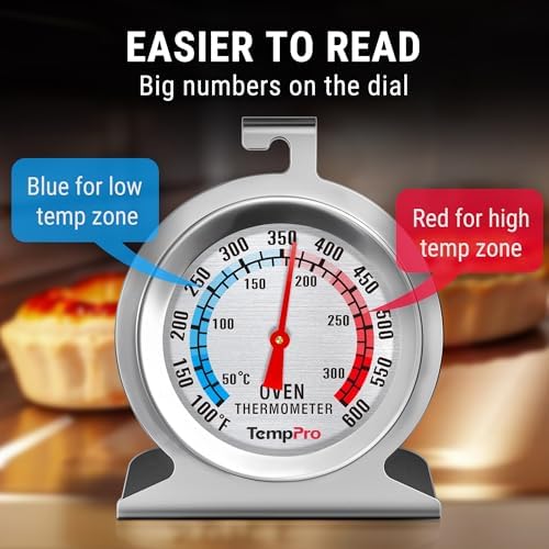 TempPro Oven Thermometer for Gas Oven