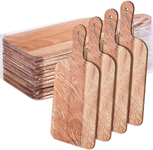 Patelai 12 Packs Wooden Cutting Board Set