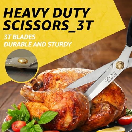 3T Stainless Blade Kitchen Scissors