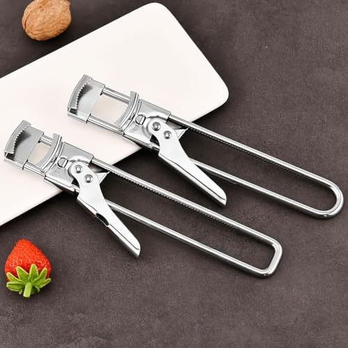 3-Pack Adjustable Multifunctional Stainless Steel Can Opener, Jar Opener