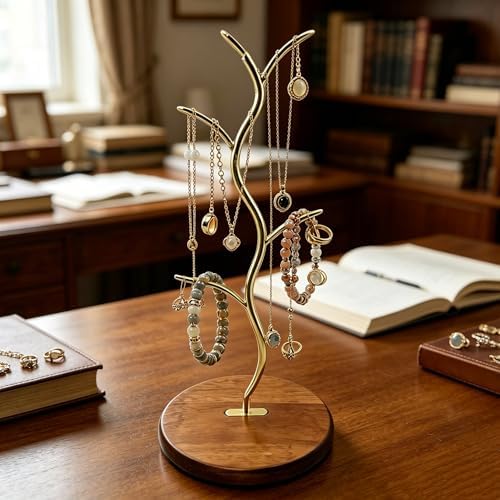 Mi hogar Leaf-Shaped Mug Tree Stand