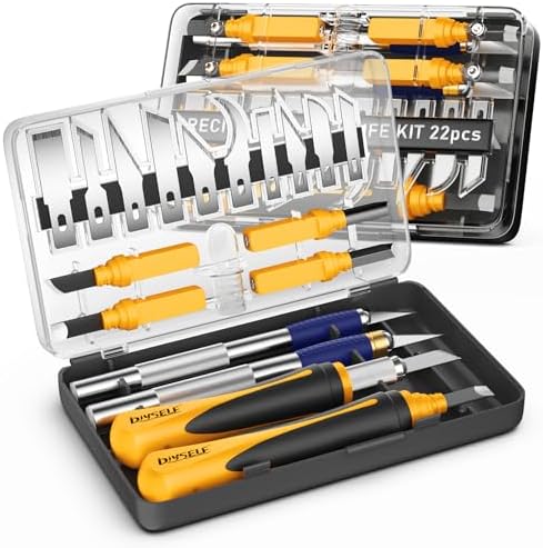 DIYSELF 22 PCS Exacto Knife Set, Craft Knife