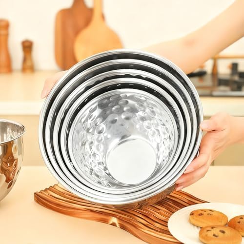 Stainless Steel Mixing Bowls Set of 5