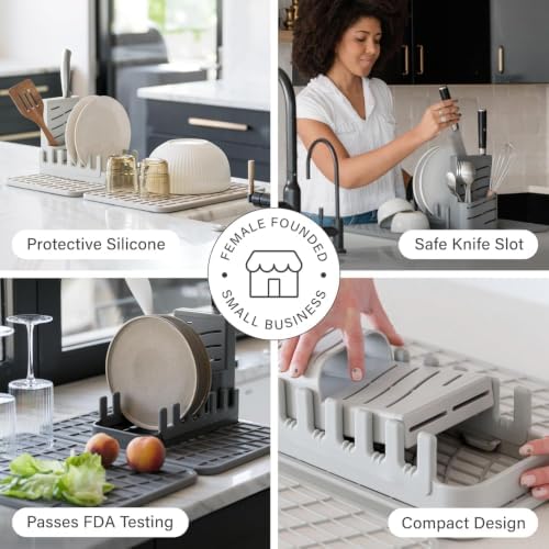 Dorai Home Collapsible Dish Drying Rack