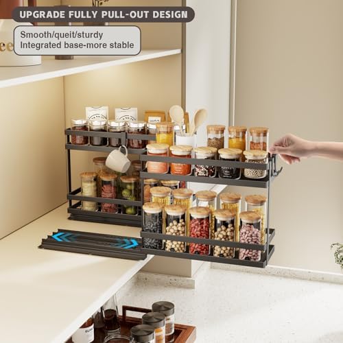Magheo Pull Out Spice Rack Organizer