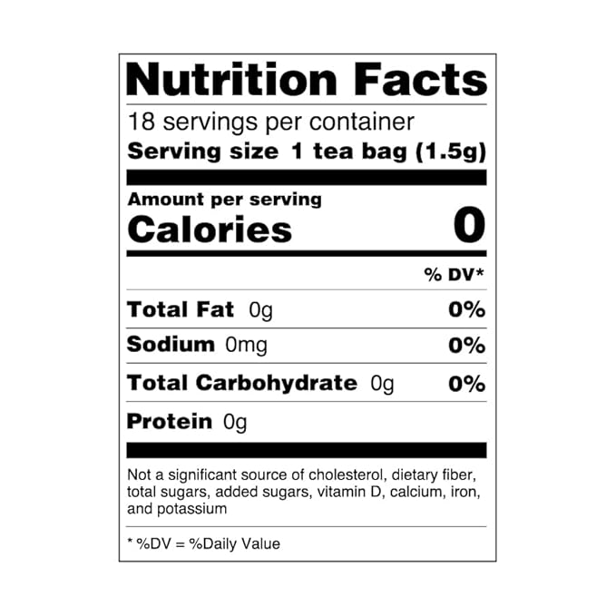 Organic Licorice Root Tea - Kosher, Caffeine-Free, GMO-Free - 18 Bleach-Free Tea Bags