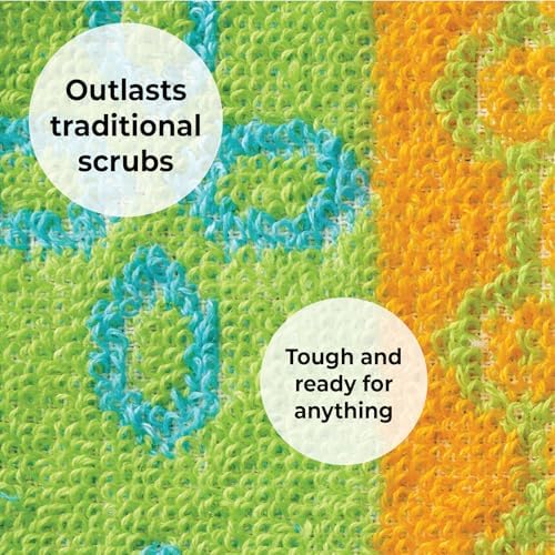 Skoy Scrub, 1-piece Reusable, Non-Scratching Dish Scrubber