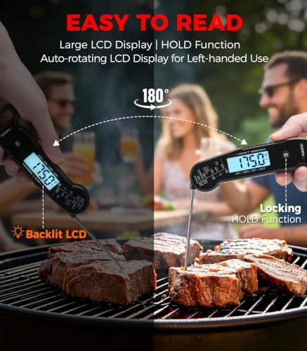 Atogou Professional Meat Thermometer Digital, <1 Sec Instant Read